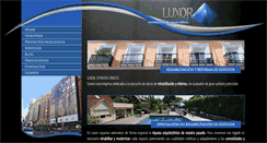 Desktop Screenshot of luxorespacios.com